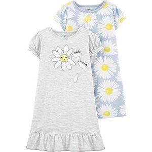 Carter's Girls' 2 Pk Gown Poly